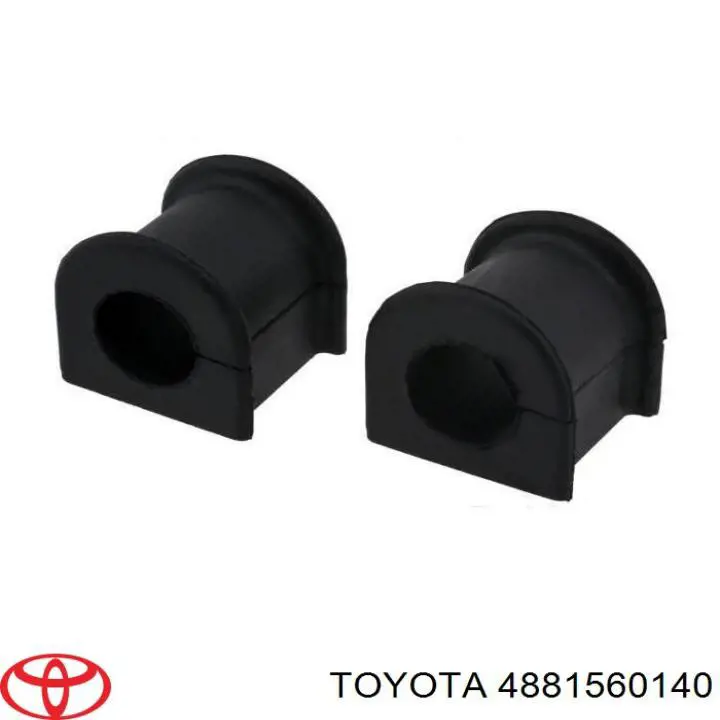 4881560140 Toyota casquillo de barra estabilizadora trasera