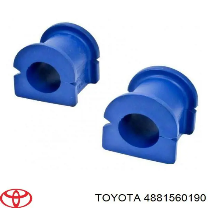 4881560190 Toyota casquillo de barra estabilizadora delantera