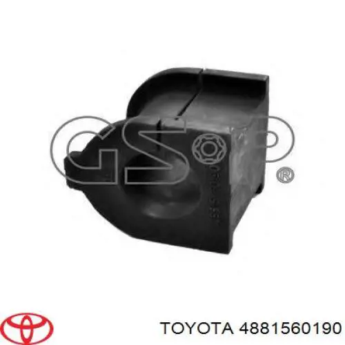 Buje de barra estabilizadora delantera Toyota 4881560190 precio, desde 4,95 EUR