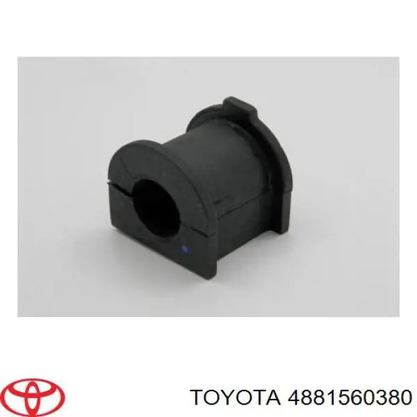 4881560380 Toyota casquillo de barra estabilizadora delantera