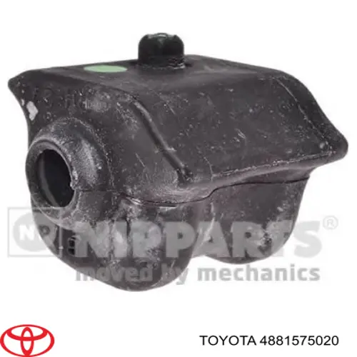 4881575020 Toyota soporte de estabilizador delantero derecho