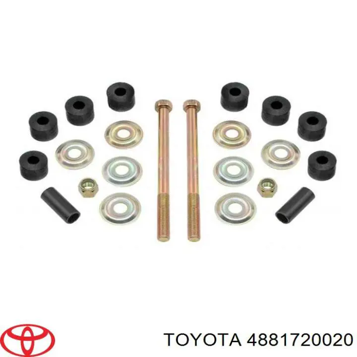 4881714010 Toyota casquillo del soporte de barra estabilizadora trasera