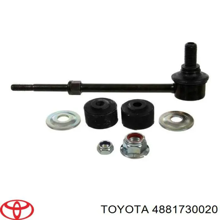 4881730020 Toyota casquillo del soporte de barra estabilizadora trasera
