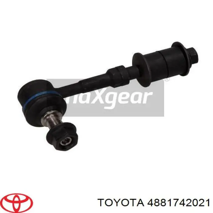 4881742021 Toyota casquillo del soporte de barra estabilizadora trasera