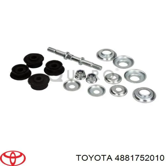 4881752010 Toyota casquillo del soporte de barra estabilizadora delantera