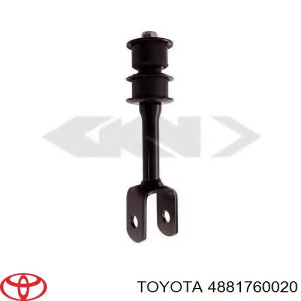 4881760020 Toyota casquillo del soporte de barra estabilizadora trasera