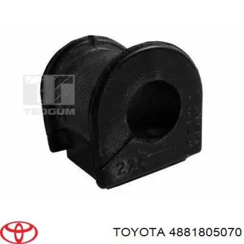 Buje de barra estabilizadora trasera Toyota 4881805070 precio, desde 3,06 EUR