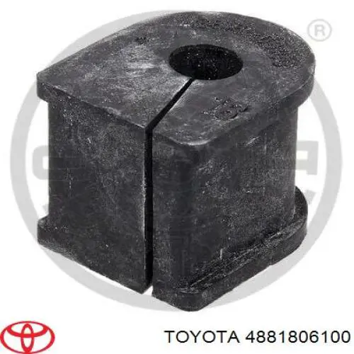 4881806100 Toyota casquillo de barra estabilizadora trasera