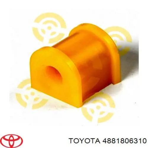 4881806310 Toyota Buje de barra estabilizadora trasera