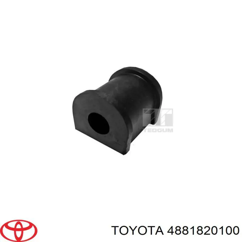 4881820100 Toyota casquillo de barra estabilizadora trasera