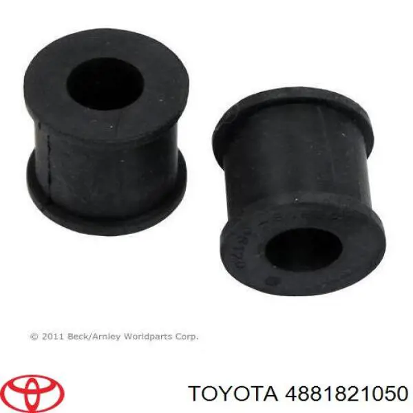 4881821050 Toyota casquillo de barra estabilizadora trasera
