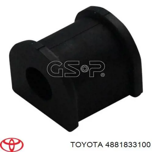 Buje de barra estabilizadora trasera Toyota 4881833100 precio, desde 3,24 EUR