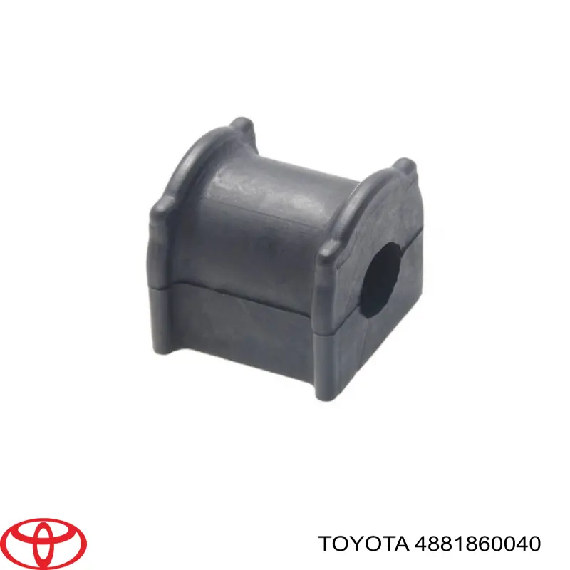 Casquillo de barra estabilizadora trasera TOYOTA 4881860040