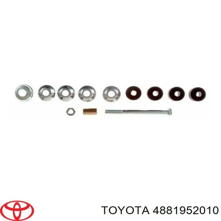 Soporte de la barra estabilizadora delantera Toyota 4881952010
