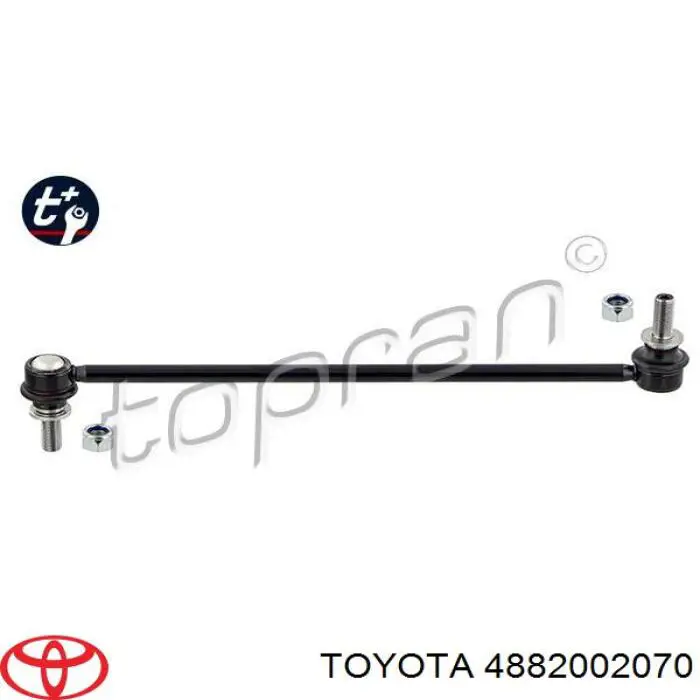 Soporte de barra estabilizadora delantera Toyota Auris E15