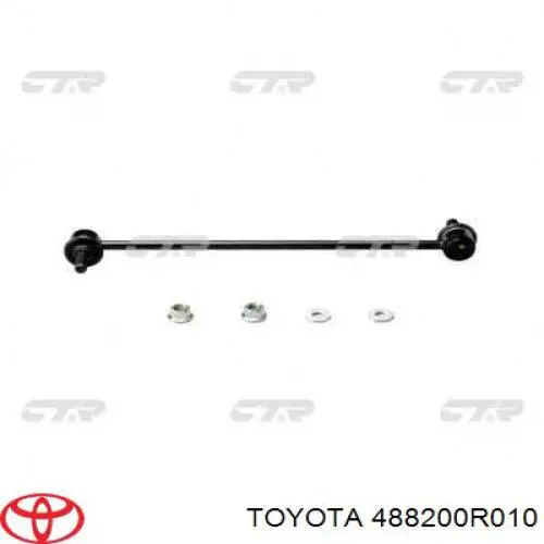 Soporte de barra estabilizadora delantera Toyota Auris E15