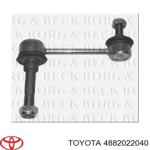 4882022040 Toyota soporte de barra estabilizadora delantera