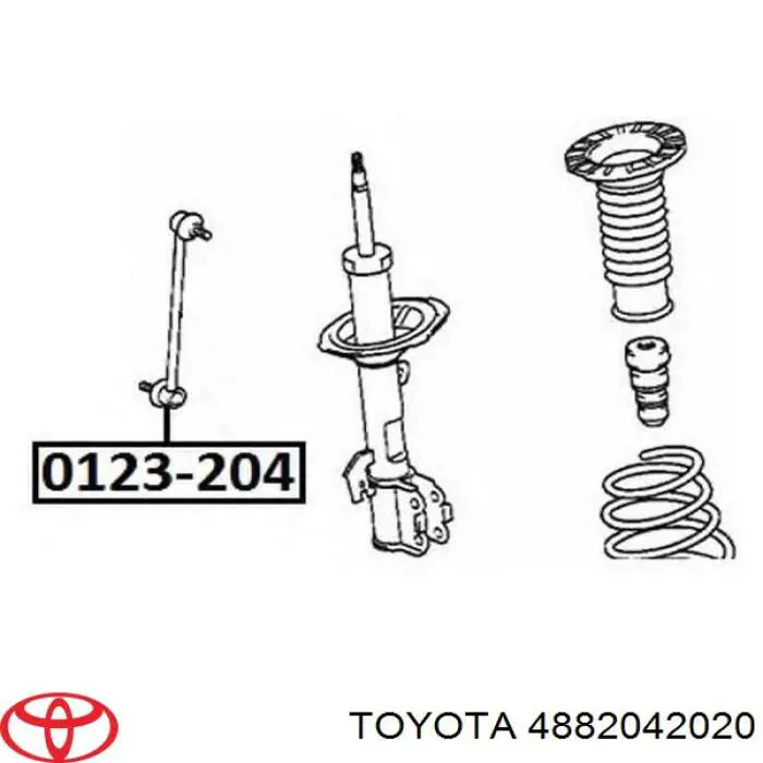 Comprar 4882042020 Toyota Bieleta estabilizadora delantera