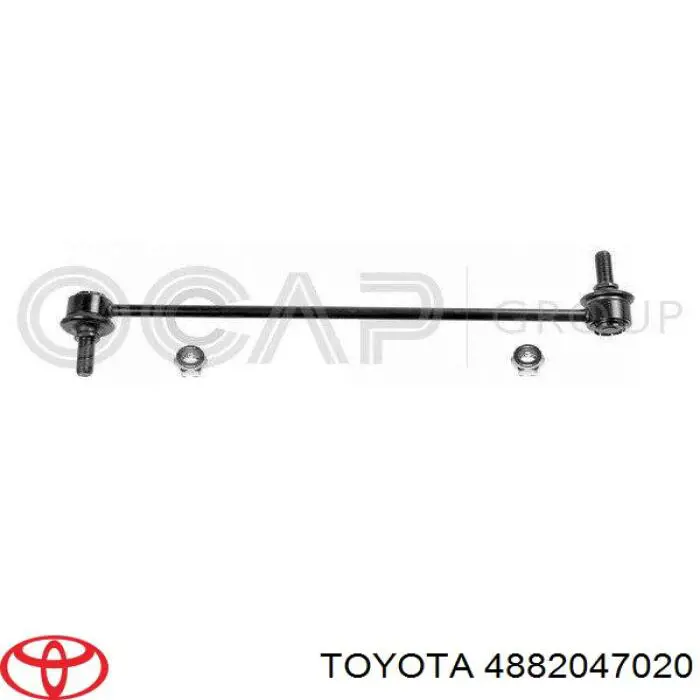 Soporte de barra estabilizadora delantera Toyota Auris E15