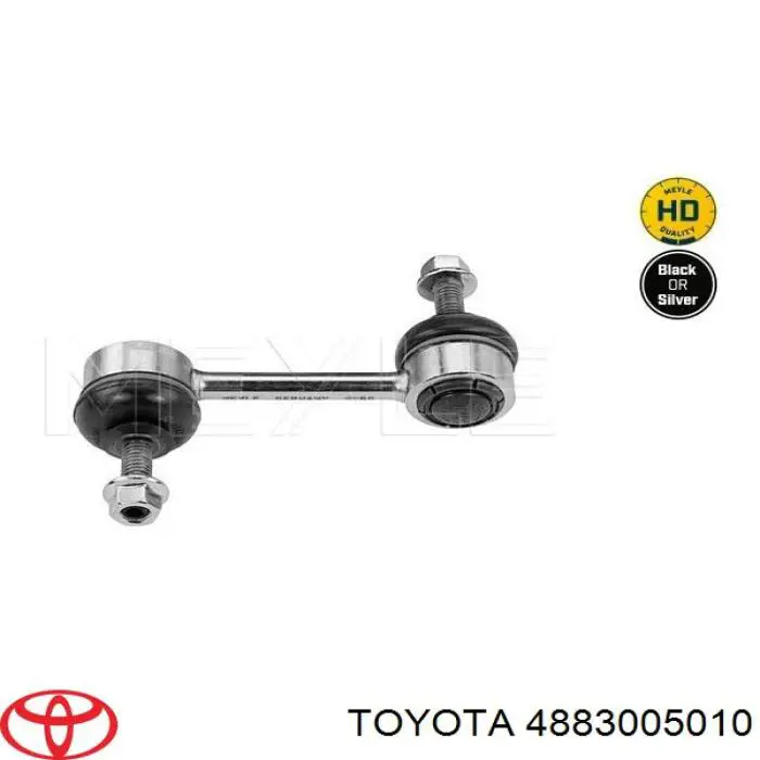4883005010 Toyota soporte de barra estabilizadora trasera
