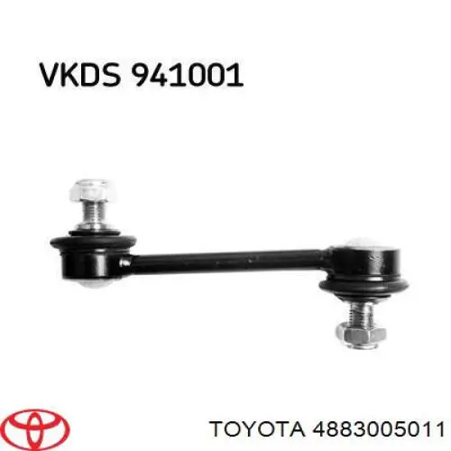 4883005011 Toyota soporte de barra estabilizadora trasera