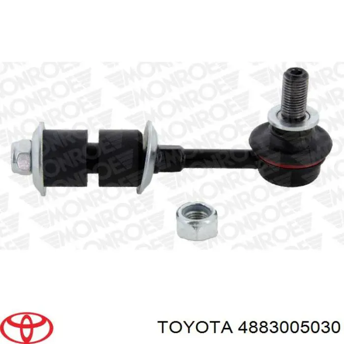 4883005030 Toyota soporte de barra estabilizadora trasera