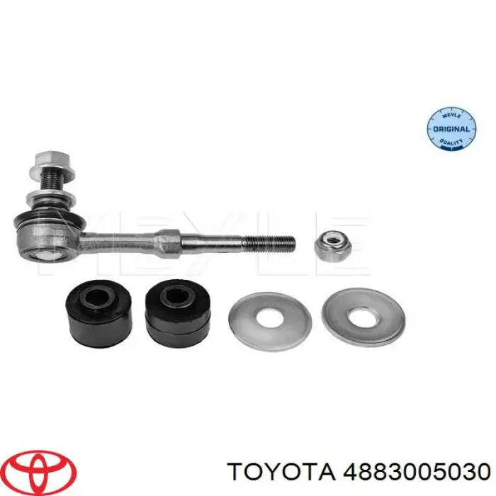 Soporte de barra estabilizadora trasera Toyota Auris E15