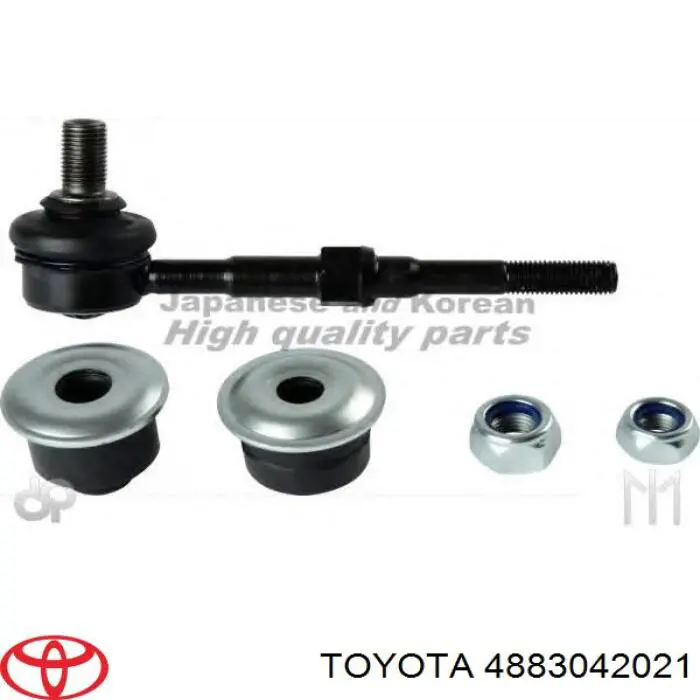 4883042021 Toyota soporte de barra estabilizadora trasera