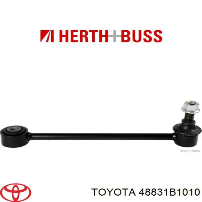 48831B1010 Toyota barra estabilizadora delantera izquierda