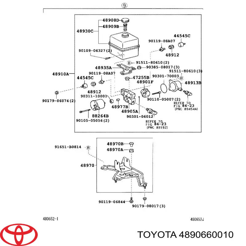Barra trasera del sensor de nivel de carrocería Toyota 4890660010 precio, desde 52,80 EUR