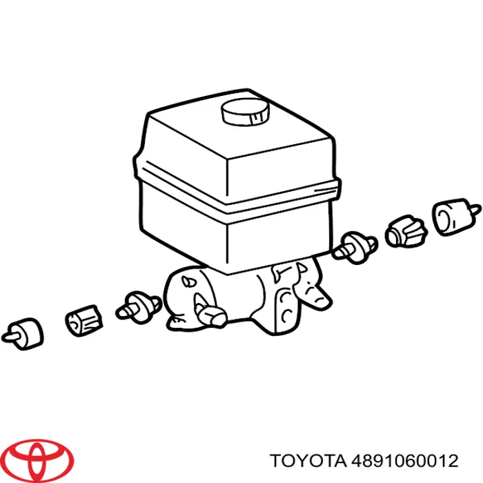 Bomba de compresor de suspensión neumática para Toyota Land Cruiser (J10)