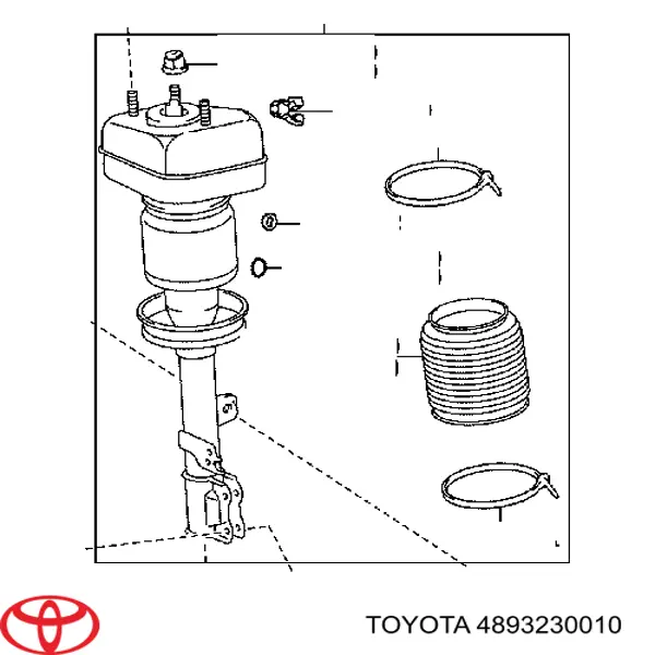 Junta de la bomba de aceite Toyota 4893230010 precio, desde 4,54 EUR