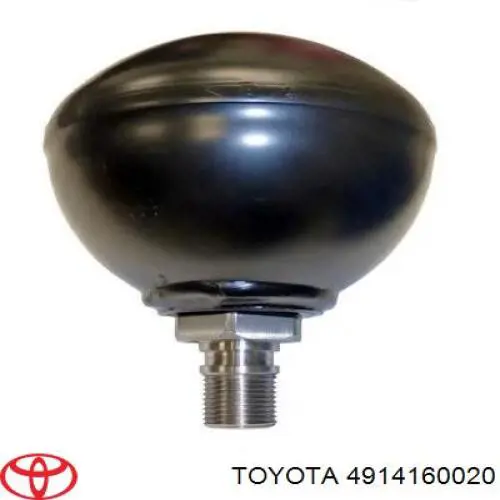 Esfera del amortiguación delantera para Toyota Land Cruiser (J200)