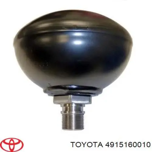 Esfera de amortiguación trasera Toyota 4915160010 precio, desde 369,94 EUR