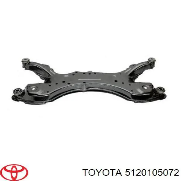 Subchasis delantero soporte motor para Toyota Avensis (T25)