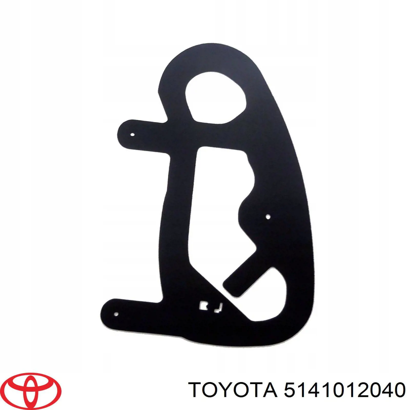 5141012040 Toyota protección motor derecha