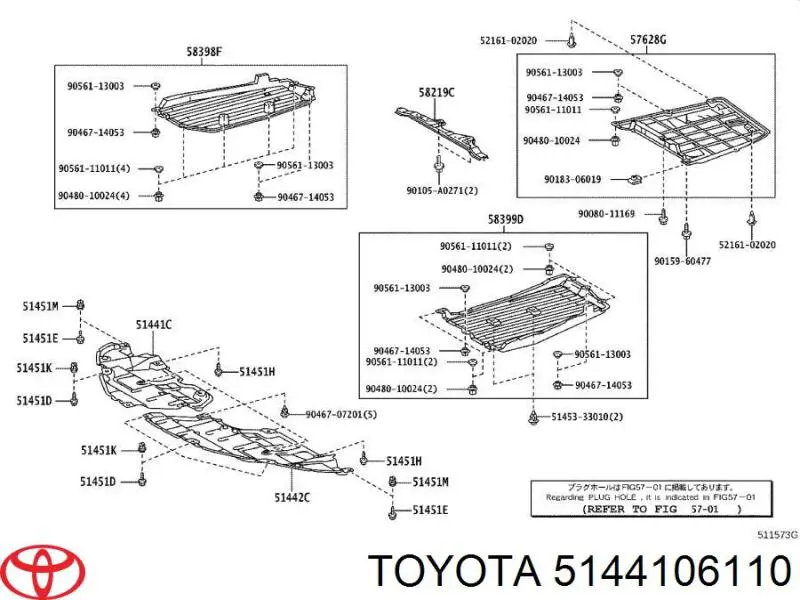 5144106110 Toyota