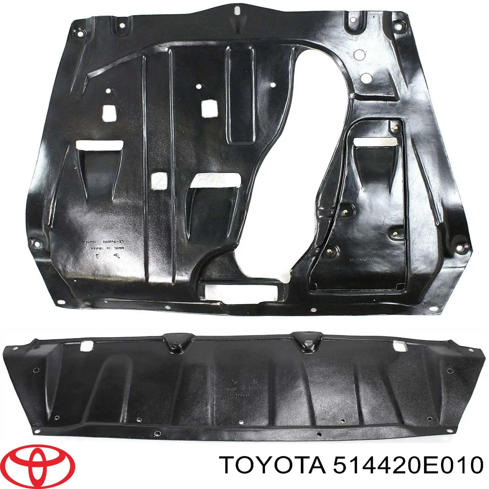 514420E010 Toyota protección motor izquierda