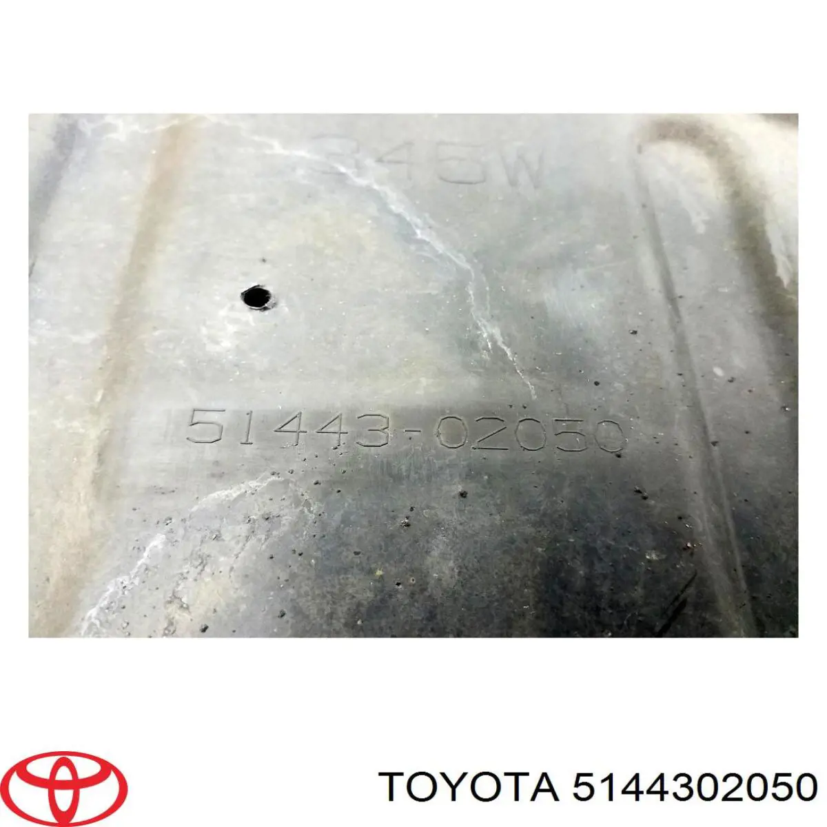 Protección derecha del motor Toyota 5144302050 precio, desde 19,09 EUR