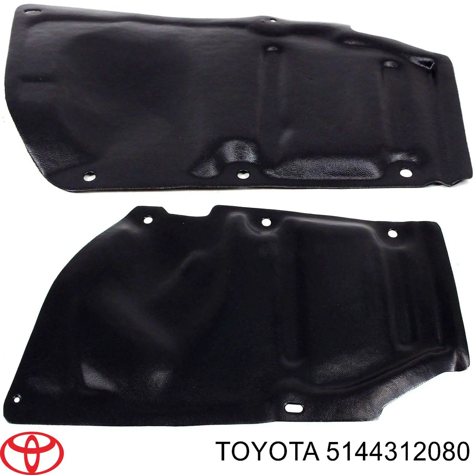 Protección derecha del motor 5144312080 Toyota