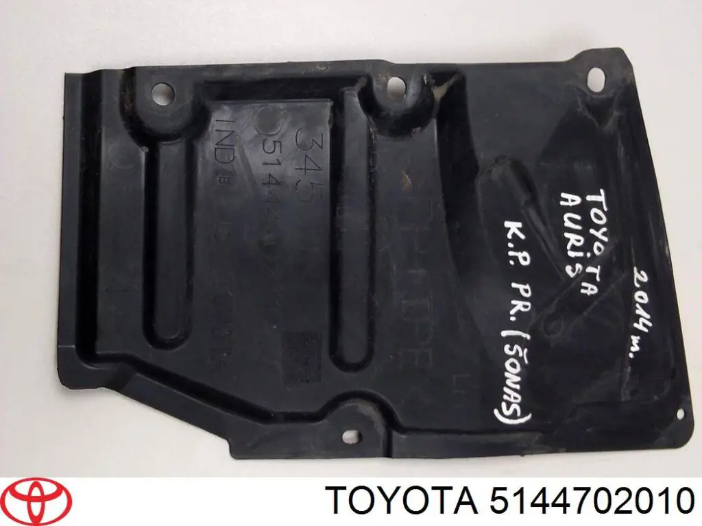 5144702010 Toyota Protección trasera del motor