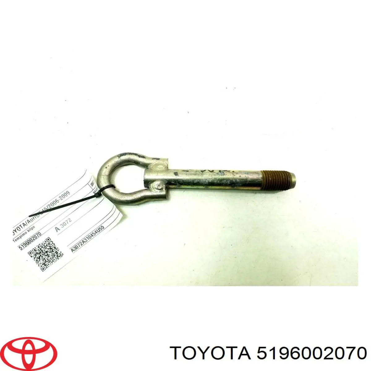 Gancho de remolcado Toyota Auris UKP hatchback (E15) (2007 - 2013) precio, desde 45,48 EUR