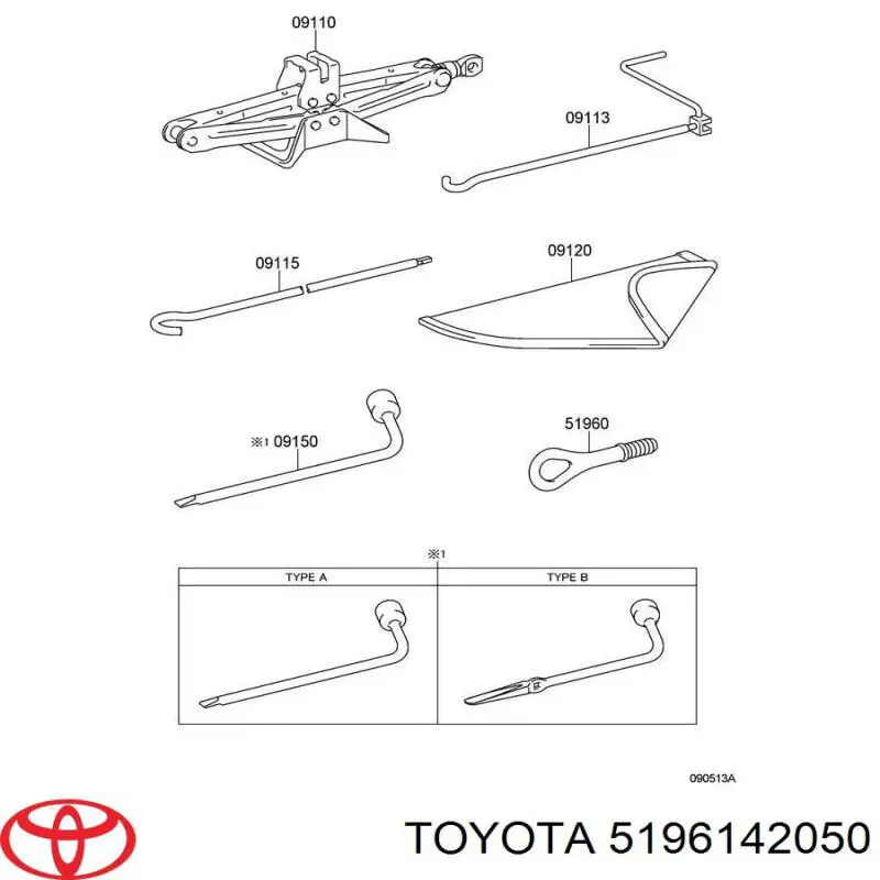 5196142050 Toyota