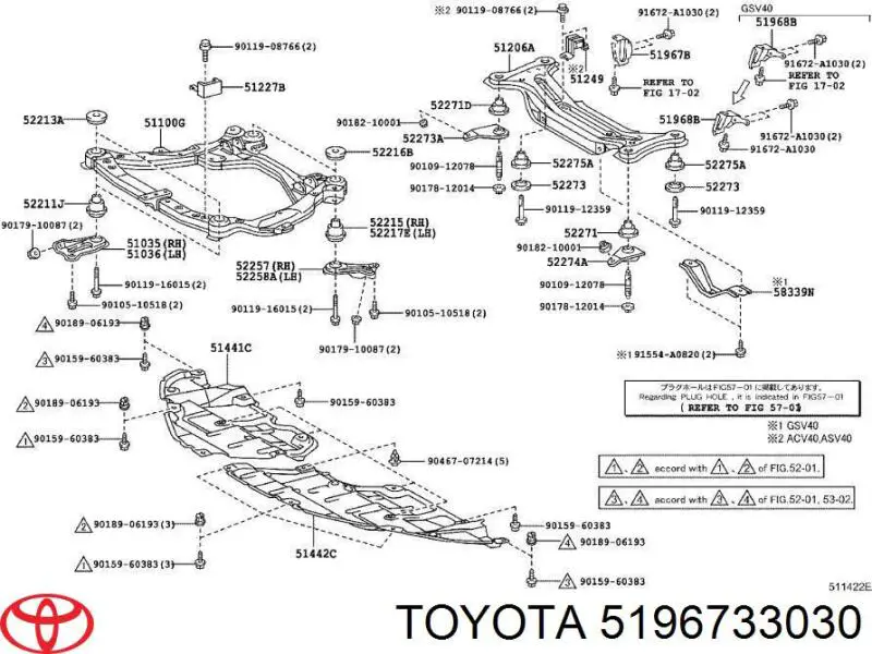 Gancho de remolcado Toyota 5196733030 precio, desde 85,09 EUR