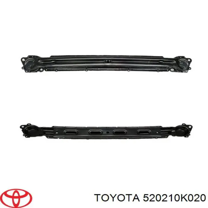 Refuerzo parachoque delantero 520210K020 Toyota