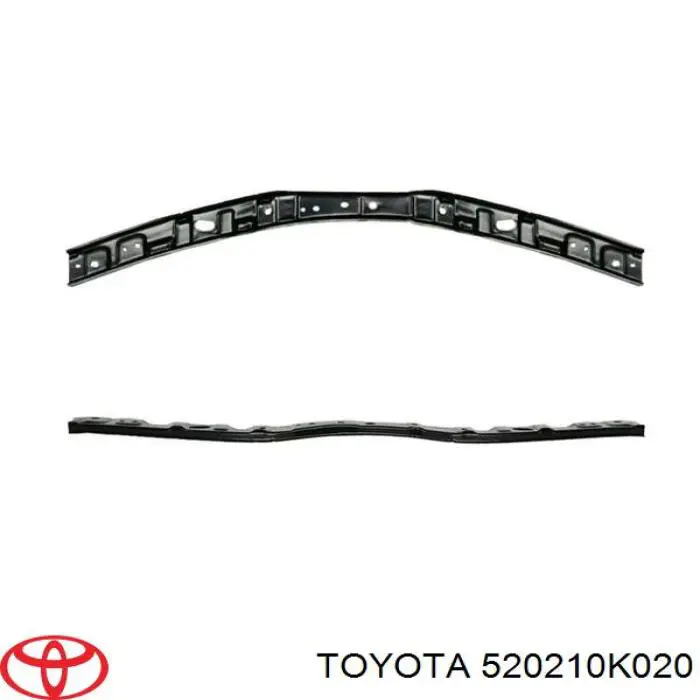 Refuerzo de parachoques delantero Toyota 520210K020 precio, desde 44,46 EUR