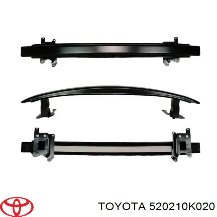 Comprar 520210K020 Toyota Refuerzo parachoque delantero