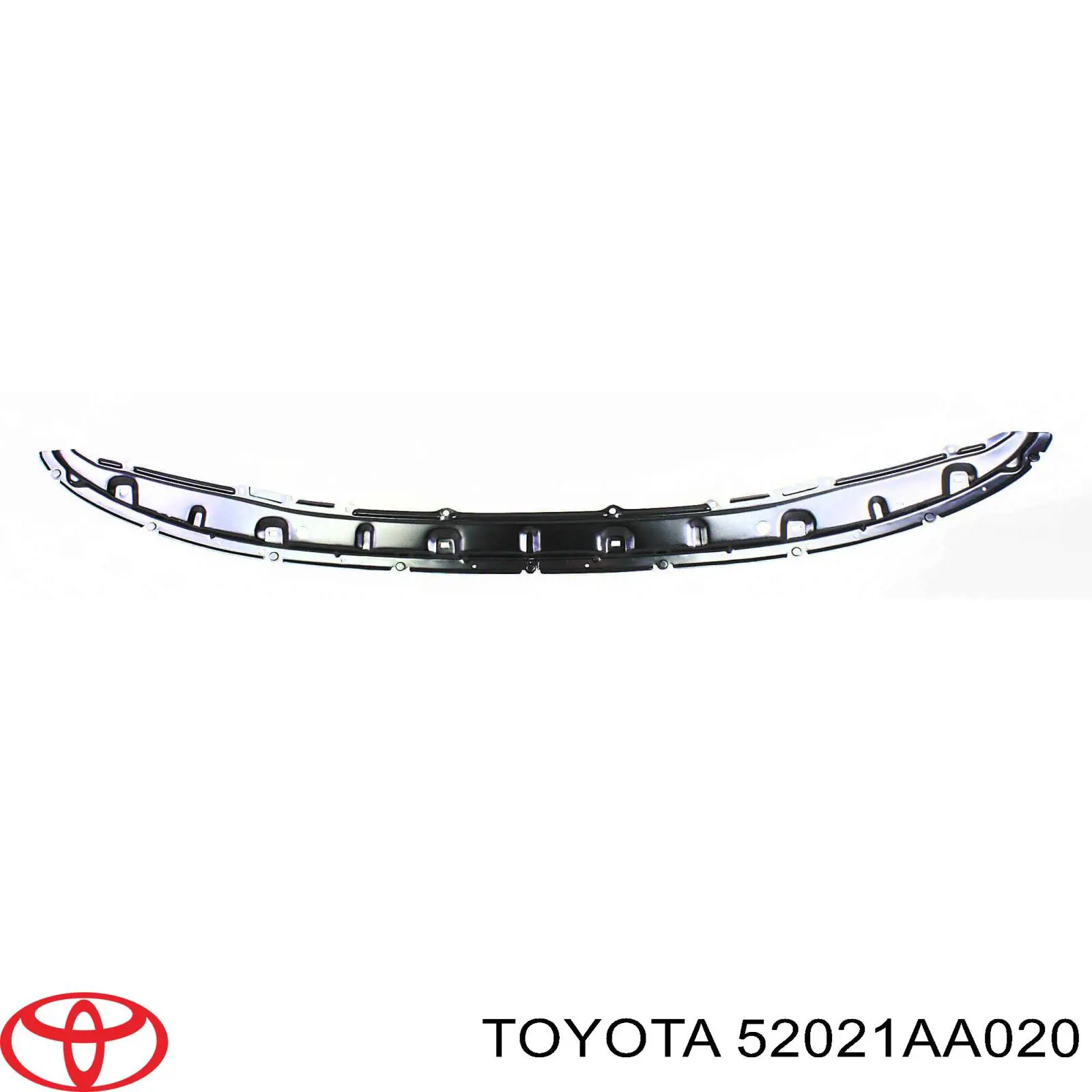 52021AA020 Toyota refuerzo parachoque delantero