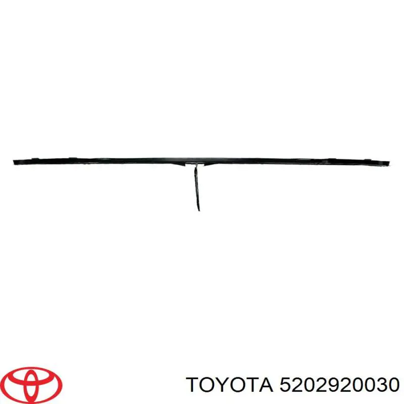 Refuerzo paragolpes delantero para Toyota Carina (T19)