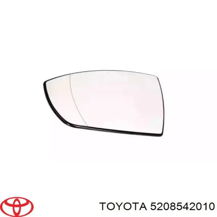 5208542010 Toyota soporte de parachoques delantero izquierdo